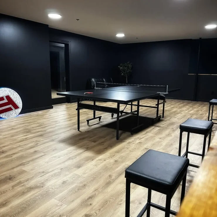 Lounge area in everyday Athletes louisville, ky new gym 24 hour access